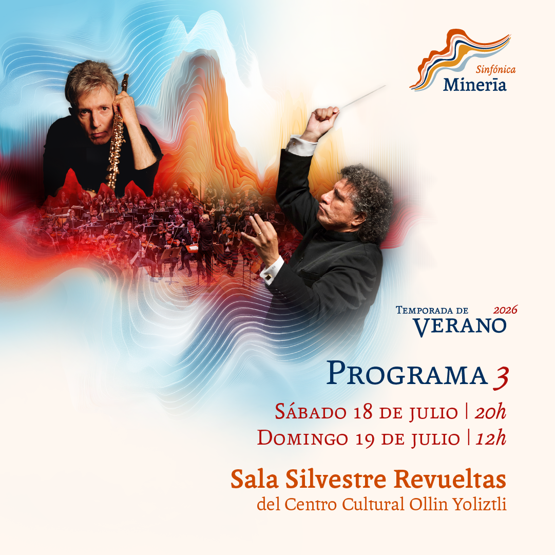 Orquesta Sinfónica de Minería – Programa 3 | Chaikovski / Ortiz / Escuer / Elgar
