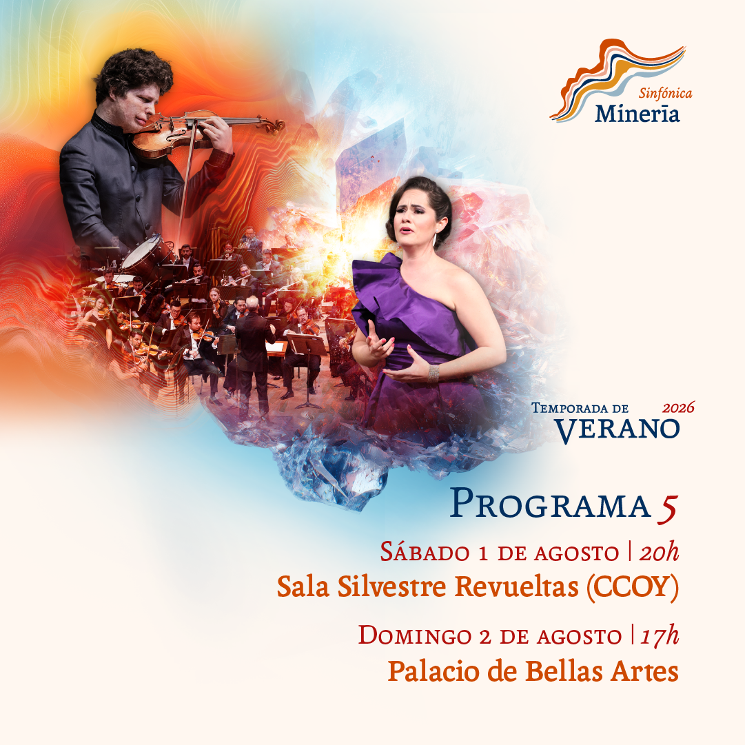 Orquesta Sinfónica de Minería – Programa 5 | Beethoven / Hadelich / Mahler 4