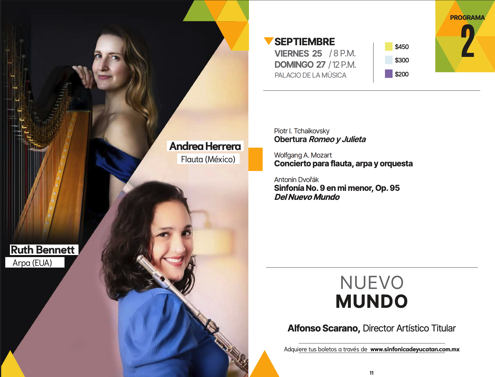 Orquesta Sinfónica de Yucatán – Nuevo Mundo