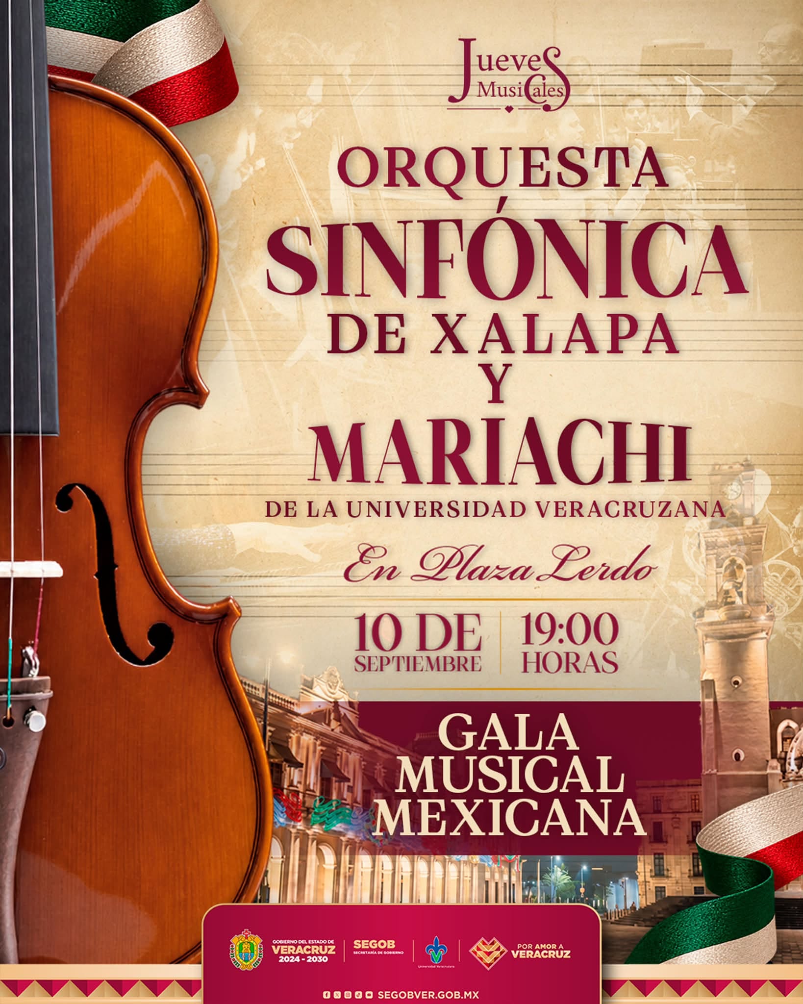 Orquesta Sinfónica de Xalapa y Mariachi de la Universidad Veracruzana