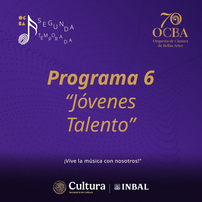 Orquesta de Cámara de Bellas Artes – Jóvenes Talento